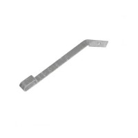 Passe-barre torsadé galvanisé – 460 mm – Dimos Passe-barre torsadé galvanisé – 460 mm – Dimos