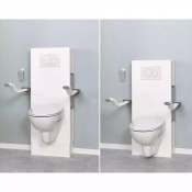 Cadre de Toilette Réglable en Hauteur – Électrique ou Manuel