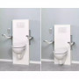 Cadre de Toilette Réglable en Hauteur – Électrique ou Manuel